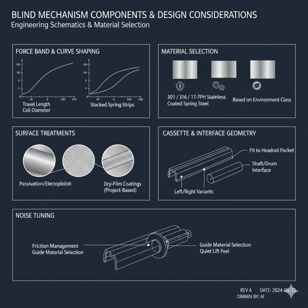 Cordless Mechanism Cordless Mechanism