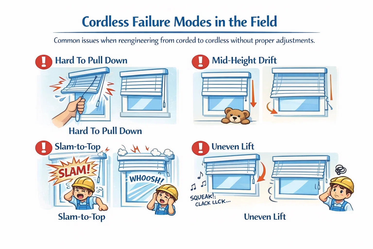 Cordless Failure Modes in the Field