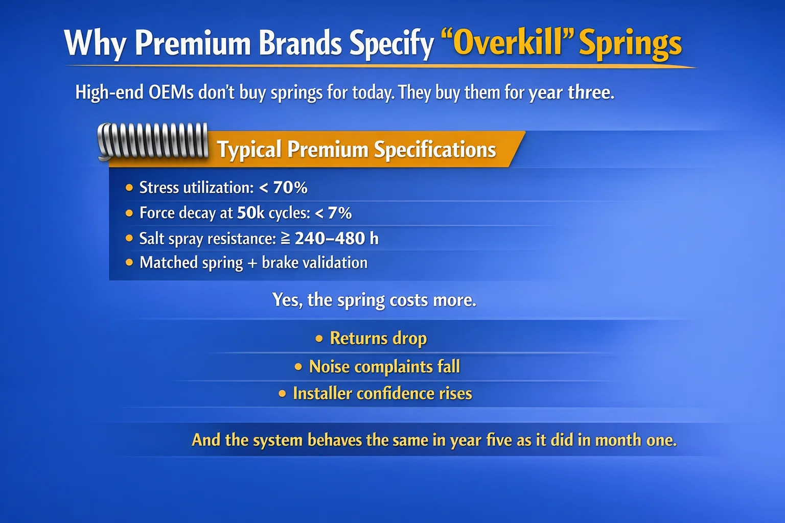 Overkill Springs Cordless Blinds 
